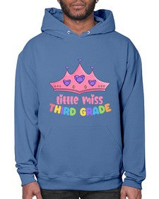 Little Miss third Grade 489# - third grade- Hoodie