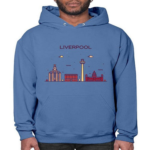 Liverpool 1153# - cities- Hoodie