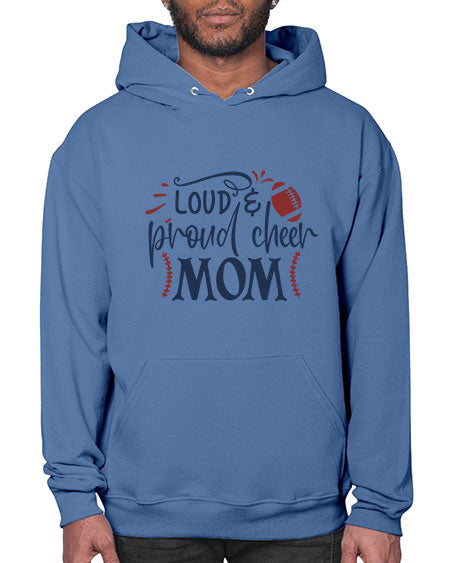 Loud proud cheer mom 1534# - cheer- Hoodie