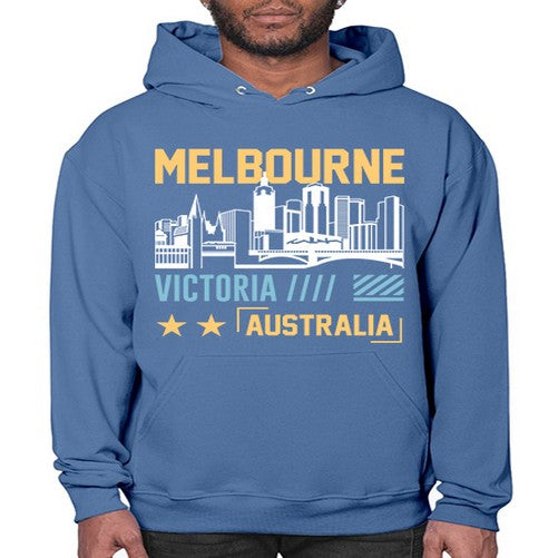 Melbourne 1271# - cities- Hoodie