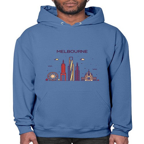 Melbourne 1272# - cities- Hoodie