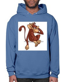 Monkey 174# - cartoon animals- Hoodie