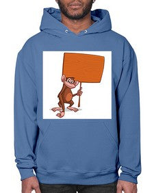 Monkey 176# - cartoon animals- Hoodie