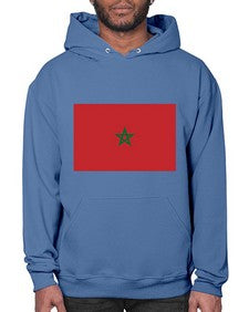 Morocco 1351# - world flags- Hoodie
