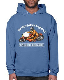Motorbikes legend 45# - motorcycle- Hoodie