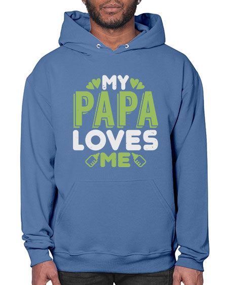 My Papa Loves Me Style 159# - baby- Hoodie