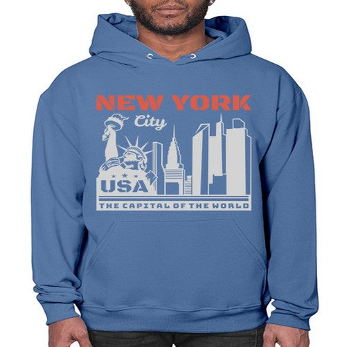 New York 1466# - cities- Hoodie