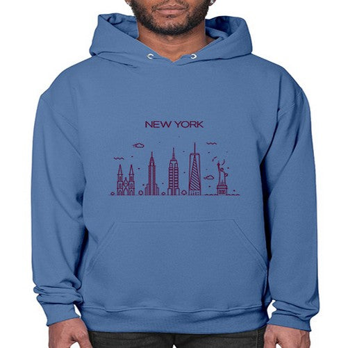 NewYork 1481# - cities- Hoodie
