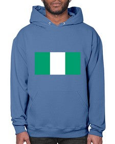 Nigeria 1493# - world flags- Hoodie