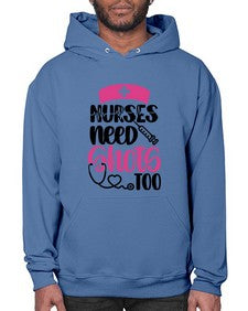 Nurses Need Shots Too Style Style 1252# - nurse- Hoodie