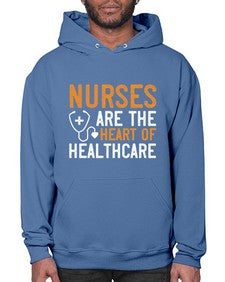 Nurses are the heart of healthcare Style 1228# - nurse- Hoodie
