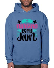 Nursing Is My Jam Style Style 1273# - nurse- Hoodie