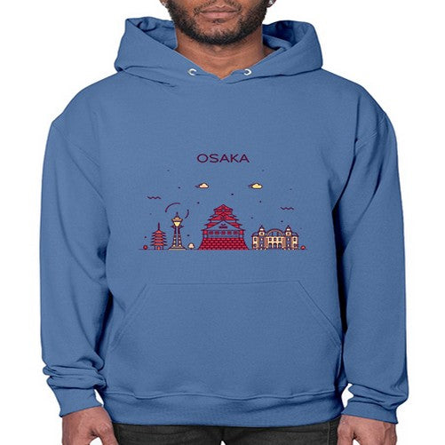Osaka 1549# - cities- Hoodie