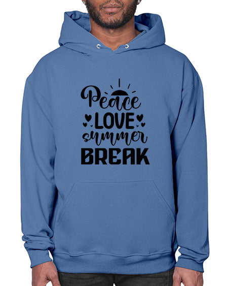 Peace love summer break 01# - summer- Hoodie