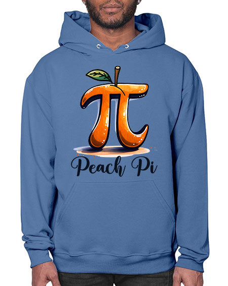 Peach Pi Math Teacher 32# - pi- Hoodie