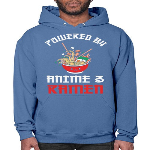 Powered by Anime amp Ramen 275# - anime- Hoodie