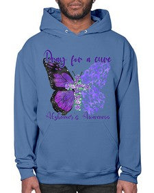 Pray For A Cure AlzheimerS Awareness 208# - alzheimers- Hoodie