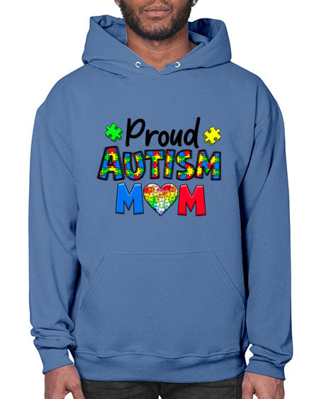 Proud Autism Mom - autism- Hoodie