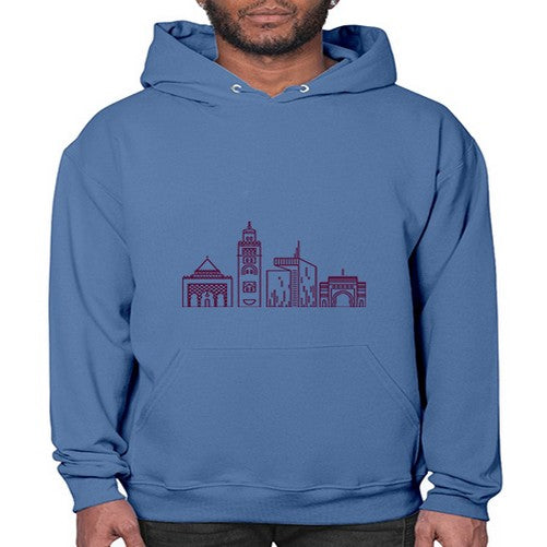 Rabat 1705# - cities- Hoodie