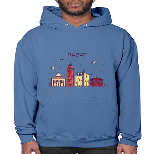 Rabat 1706# - cities- Hoodie