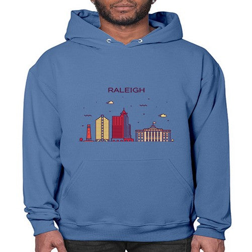 Raleigh 1710# - cities- Hoodie