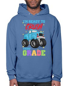 Ready to Crush third Grade 722# - third grade- Hoodie
