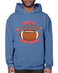 Ready to tackle third Grade 747# - third grade- Hoodie