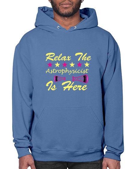 RelaxTheAstrophysicistIsHereScience tshirt design Sciencetshirtdesign 151# - general science- Hoodie