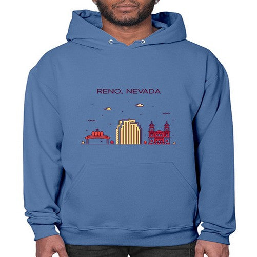 Reno 1714# - cities- Hoodie