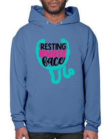 Resting Nurse Face Style Style 1355# - nurse- Hoodie