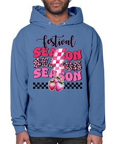 Retro Strawberry Festival Season 1505# - strawberry- Hoodie