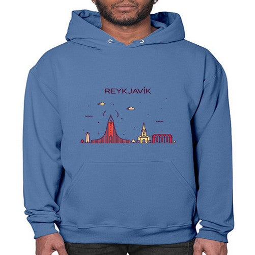 Reykjavik 1719# - cities- Hoodie