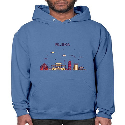 Rijeka 1732# - cities- Hoodie