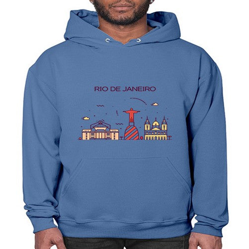 RioDeJaneiro 1737# - cities- Hoodie