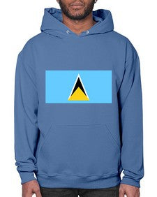 Saint Lucia 1765# - world flags- Hoodie