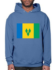 Saint Vincent and the Grenadines 1767# - world flags- Hoodie