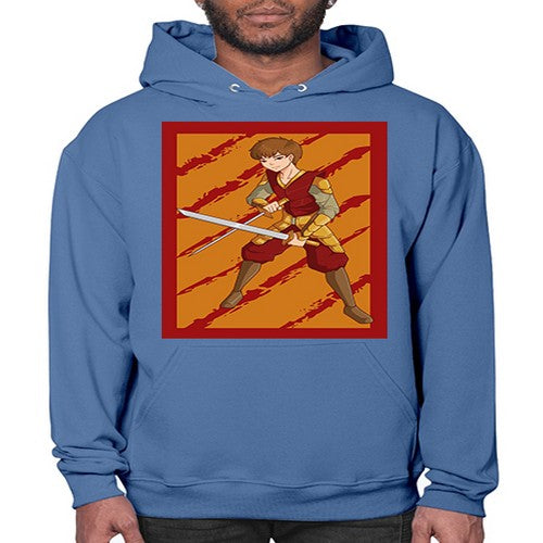 Samurai boy 95# - anime- Hoodie