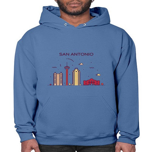 SanAntonio 1784# - cities- Hoodie