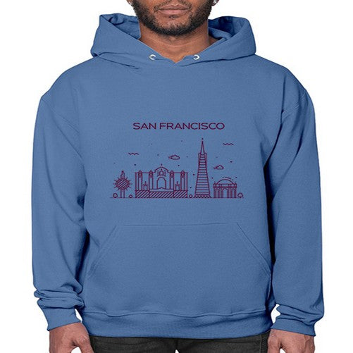 SanFrancisco 1788# - cities- Hoodie