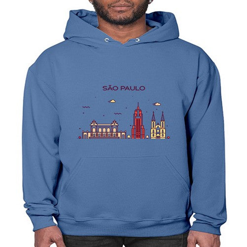 SaoPaulo 1802# - cities- Hoodie