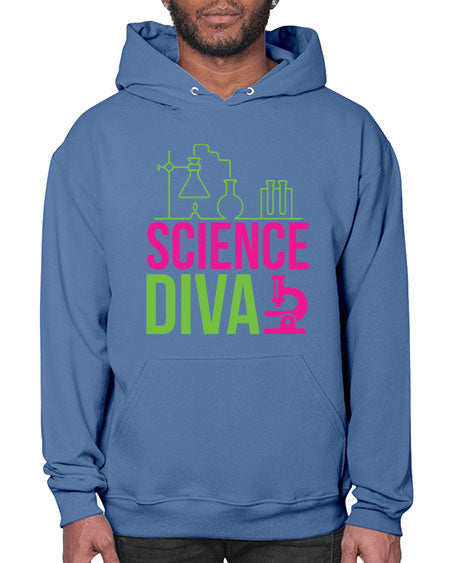 Science Diva 128# - general science- Hoodie