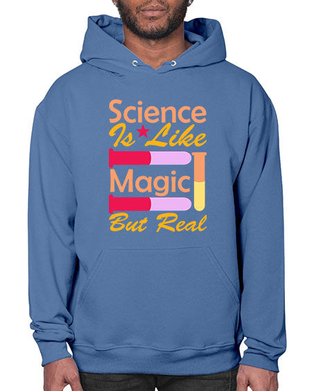 ScienceIsLikeMagicButScience tshirt design Sciencetshirtdesign 50# - general science- Hoodie