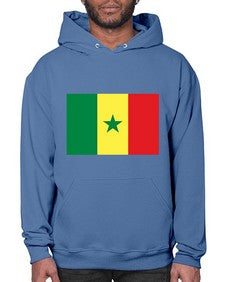 Senegal 1811# - world flags- Hoodie