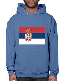 Serbia 1818# - world flags- Hoodie