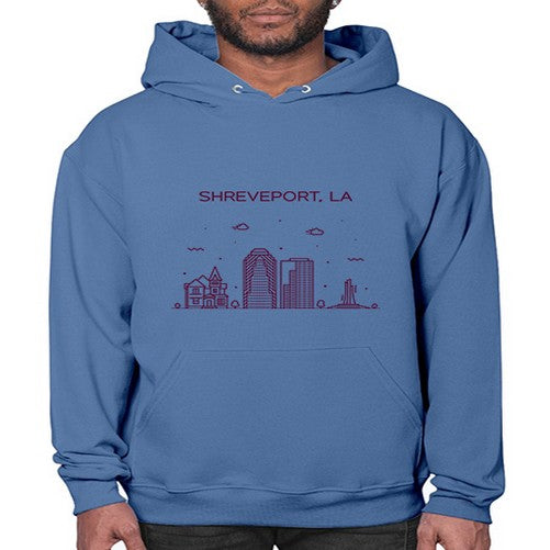 ShreveportLA 1838# - cities- Hoodie