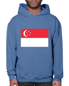 Singapore 1842# - world flags- Hoodie