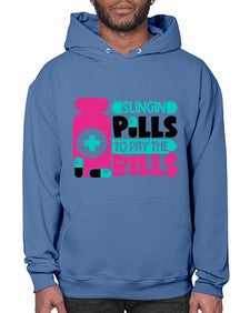 Slingin Pills To Pay The Bills Style Style 1405# - nurse- Hoodie