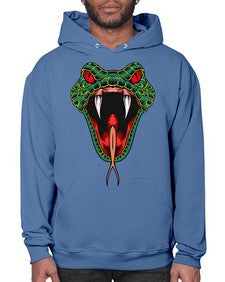 Snake 212# - cartoon animals- Hoodie