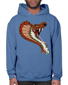 Snake 213# - cartoon animals- Hoodie