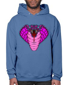 Snake 214# - cartoon animals- Hoodie